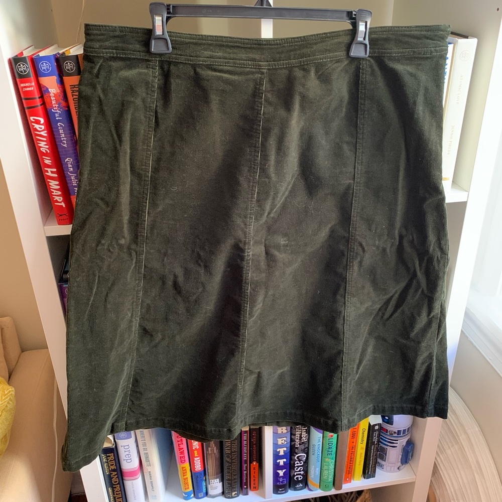 Corduroy skirt
